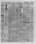 Portland Daily Press: January 26,1889