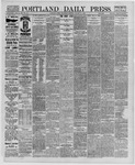 Portland Daily Press: January 30,1889