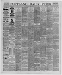 Portland Daily Press: February 01,1889