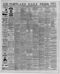 Portland Daily Press: February 28,1889