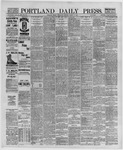 Portland Daily Press: March 13,1889