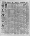 Portland Daily Press: March 22,1889