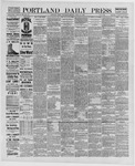 Portland Daily Press: March 26,1889