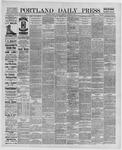Portland Daily Press: March 27,1889