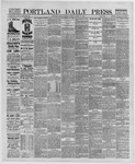 Portland Daily Press: March 29,1889