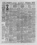 Portland Daily Press: April 09,1889