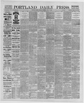 Portland Daily Press: April 10,1889