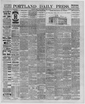 Portland Daily Press: April 11,1889