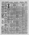 Portland Daily Press: April 16,1889