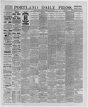 Portland Daily Press: April 17,1889