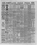 Portland Daily Press: April 26,1889