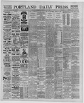 Portland Daily Press: May 07,1889