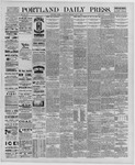 Portland Daily Press: May 08,1889