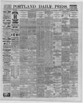Portland Daily Press: May 13,1889