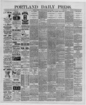 Portland Daily Press: May 23,1889