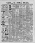 Portland Daily Press: May 24,1889