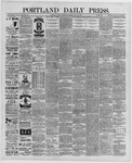 Portland Daily Press: May 22,1889