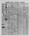 Portland Daily Press: May 30,1889