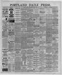 Portland Daily Press: May 31,1889
