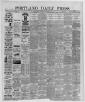 Portland Daily Press: June 08,1889