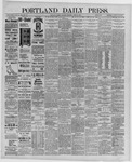 Portland Daily Press: June 22,1889