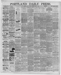 Portland Daily Press: August 01,1891