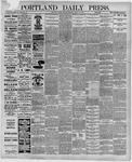 Portland Daily Press: August 10,1891