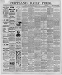 Portland Daily Press: August 11,1891