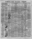 Portland Daily Press: August 22,1891