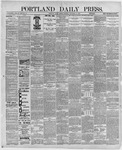 Portland Daily Press: September 14,1891
