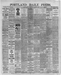 Portland Daily Press: September 17,1891