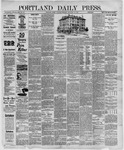Portland Daily Press: September 19,1891