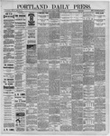 Portland Daily Press: September 25,1891