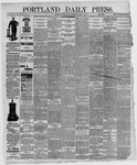 Portland Daily Press: October 09,1891