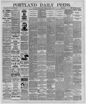 Portland Daily Press: October 20,1891