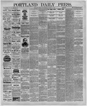 Portland Daily Press: October 23,1891