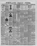Portland Daily Press: October 27,1891
