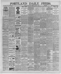Portland Daily Press: November 06,1891