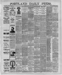 Portland Daily Press: November 12,1891