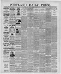 Portland Daily Press: November 14,1891