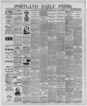 Portland Daily Press: November 17,1891
