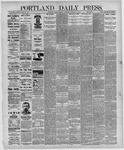 Portland Daily Press: November 19,1891