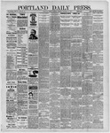 Portland Daily Press: November 21,1891