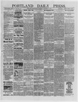 Portland Daily Press: December 14,1891