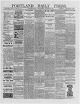 Portland Daily Press: December 18,1891