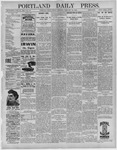Portland Daily Press: February 19,1892