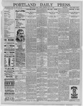 Portland Daily Press: May 27,1892