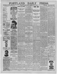 Portland Daily Press: July 11,1892
