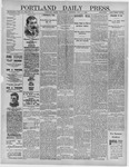 Portland Daily Press: July 13,1892