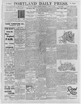 Portland Daily Press: August 31, 1895